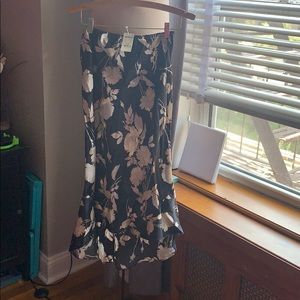 Floral Fishtail Skirt